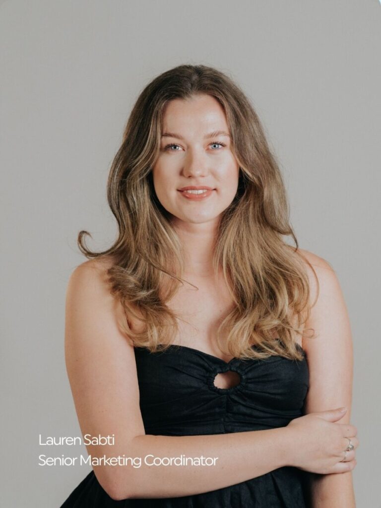 Lauren Sabti Senior Marketing Coordinator