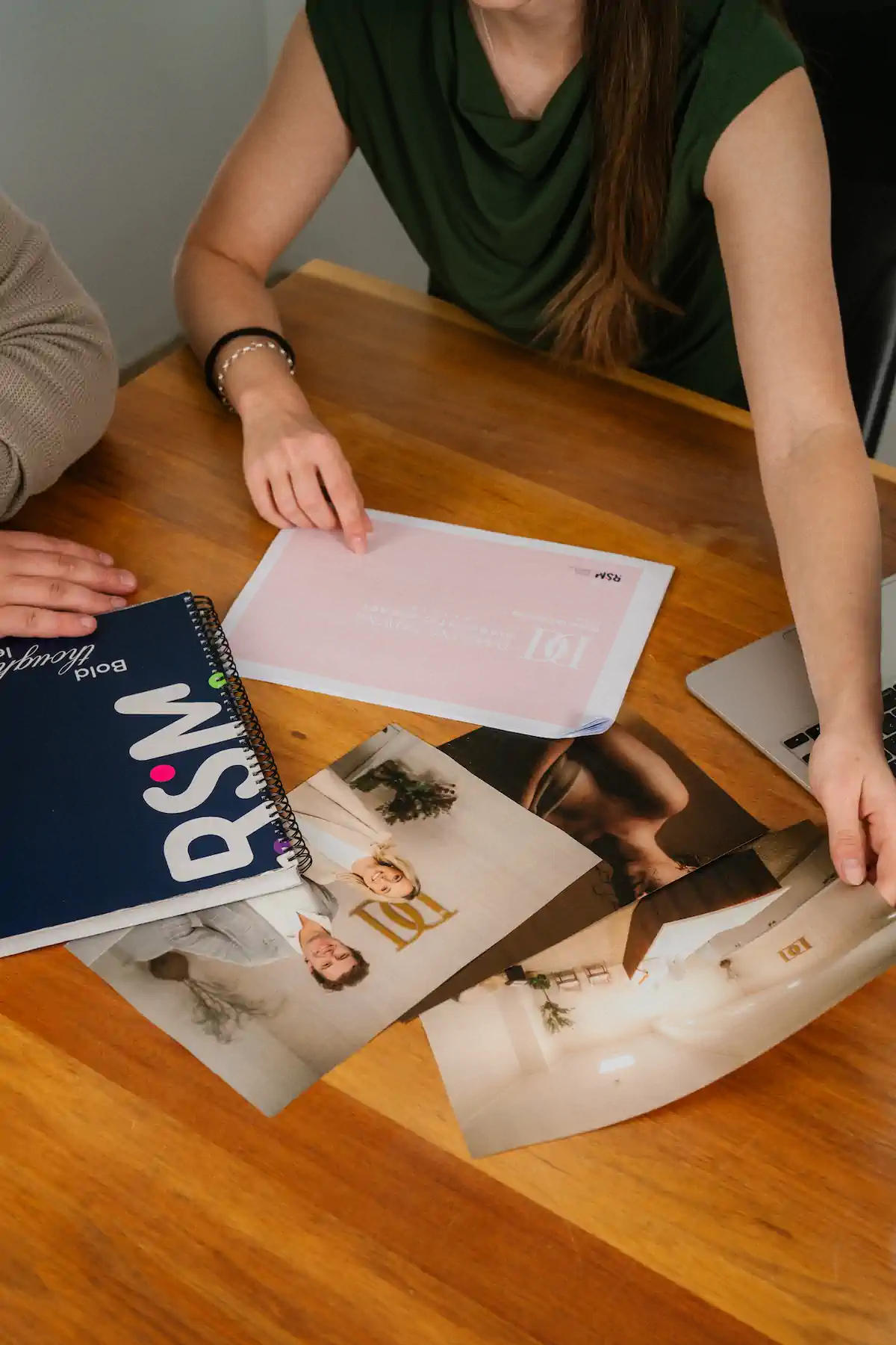 Branding work by the Round Square Marketing team